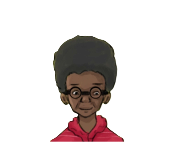 Mrs. Jangem character portrait