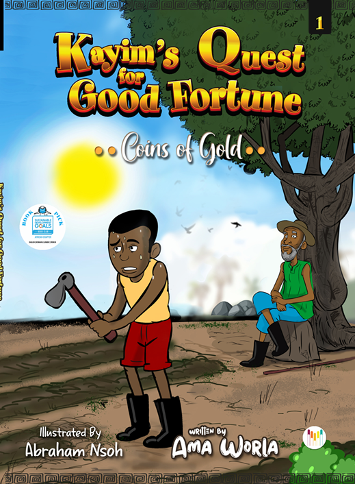 Kayim's Quest for Good Fortune: Coins of Gold cover illustration