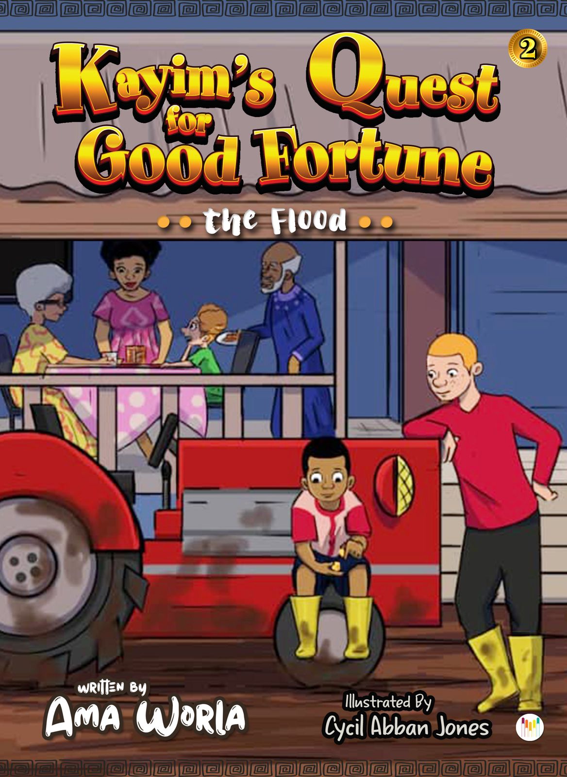 Kayim's Quest for Good Fortune: The Flood cover illustration